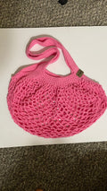 Solid Pink Market Bag